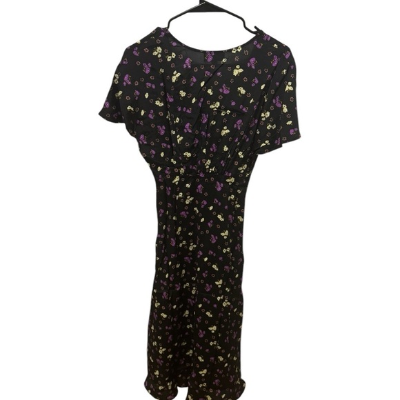 ModCloth Take The Plunge Midi Dress Size XS - Picture 3 of 6